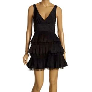 BCBG Black A-Line cocktail Dress 8
